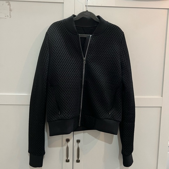 Alo black bomber jacket - Picture 1 of 2